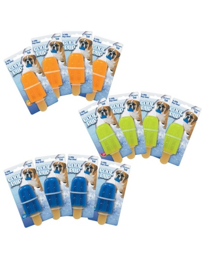 Cool Pup Toy Mini Popsicle 12Pk