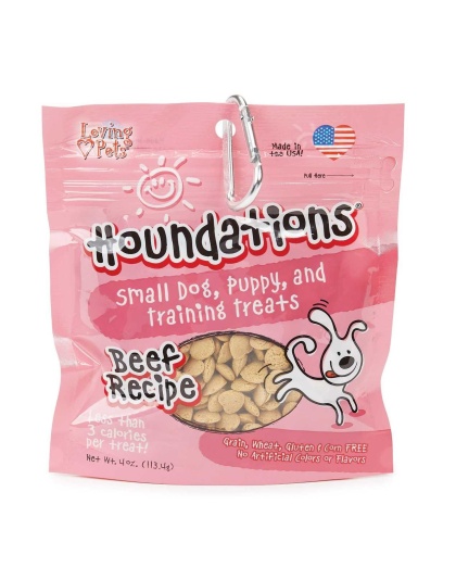 LP Houndations Train Treats Beef 4oz