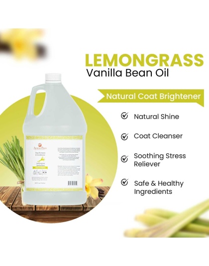 Gallon Shampoo Lemongrass Vanilla Bean