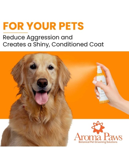 4.5 Oz. Dog Coat Spray Orange Nutmeg Vetiver