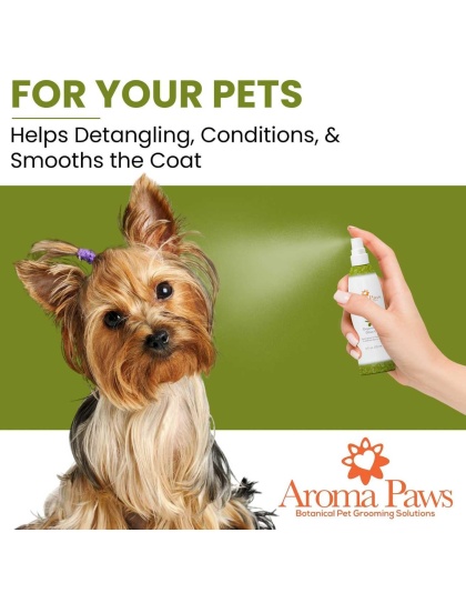 4.5 Oz. Dog Coat Olive Oil Detangling Spray