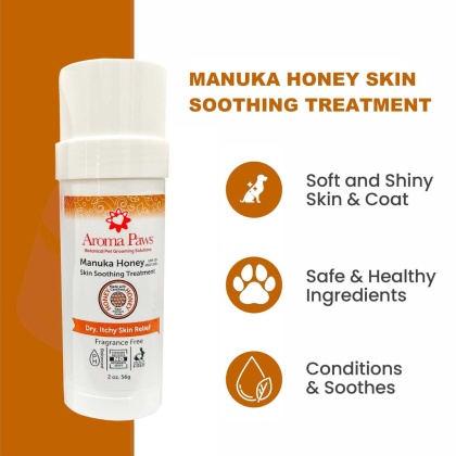 2oz. Manuka Honey Skin Soothing Treatment Roll on Applicator