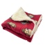 Burgundy - Silly Monkey Ultra-Plush Blanket - 50" x 30"