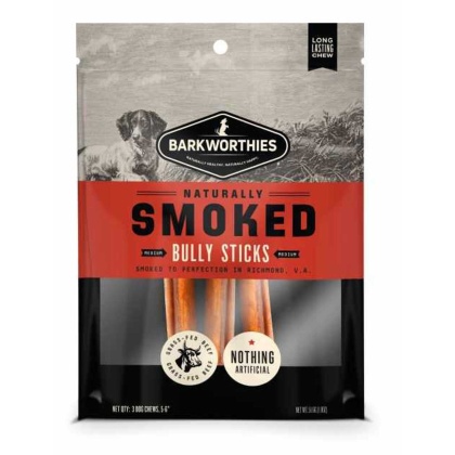 Barkworthies 6" Smoked Bully Standard 3pk