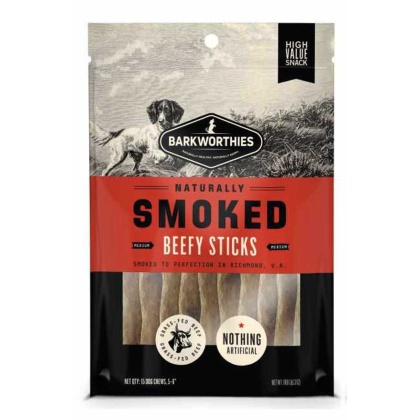 Barkworthies Smoked Beef Stick 15pk