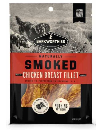 Barkworthies Smoked Chicken Fillet 4oz