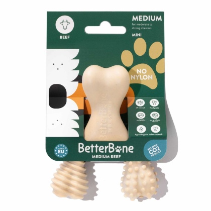 Betterbone Beef Dog Chew Toy  - Medium Mini