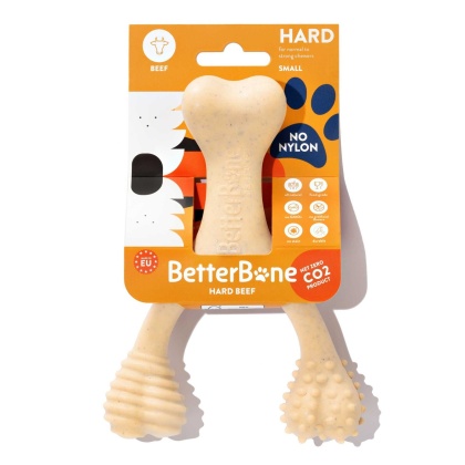 Betterbone Hard Beef Dog Chew Toy  - Small