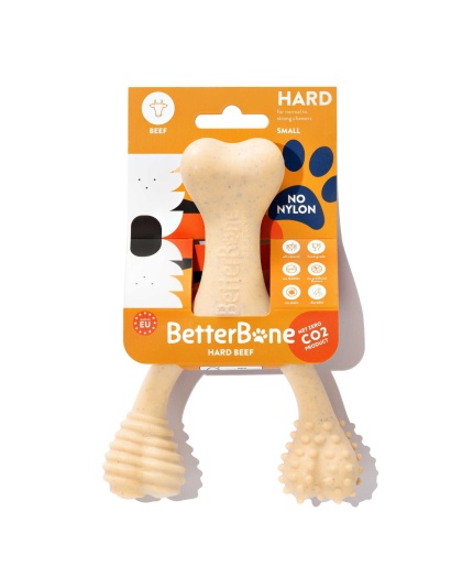 Betterbone Hard Beef Dog Chew Toy  - Small