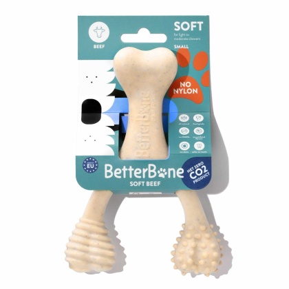 Betterbone Soft Beef Dog Chew Toy  - Small