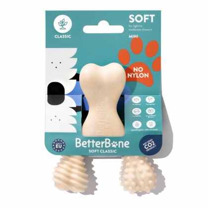 Betterbone Soft Classic Dog Chew Toy  - Mini