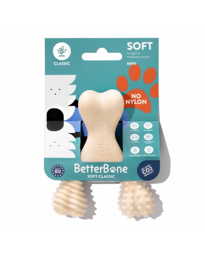 Betterbone Soft Classic Dog Chew Toy  - Mini