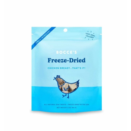 Bocce's Bakery Chicken Breast Freeze Dried Treats 3oz