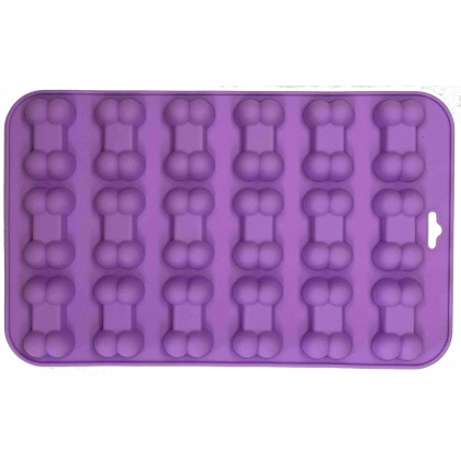 Dogtastic Jelly Shots Silicone Mold Bone Shape 9"