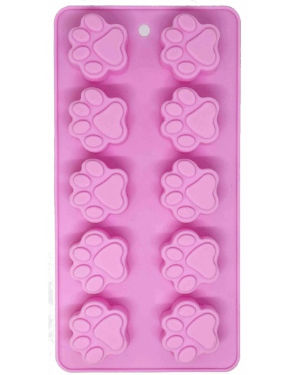 Dogtastic Jelly Shots Silicone Mold Paw Shape 8.5"