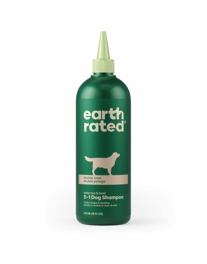 Earth Rated 3 in 1 Dog Shampoo Double Coat 16oz