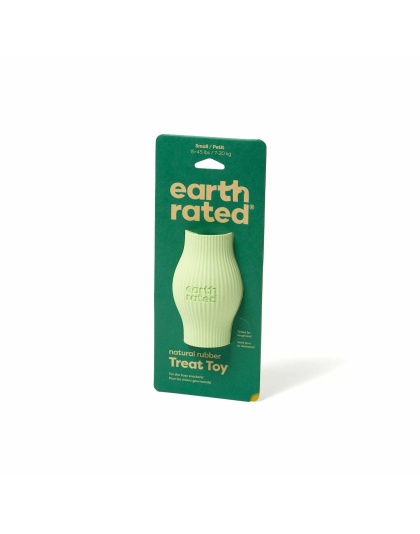 Green - Earth Rated Rubber Treat Dispenser Dog Toy - Small