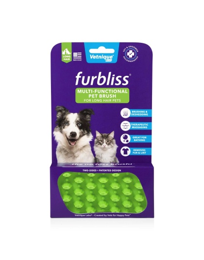 Furbliss Green Brush Long Hair SM