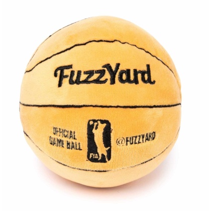 FuzzYard Basketball Plush Dog Toy