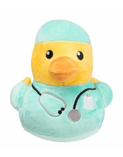 FuzzYard Ducktor Plush Dog Toy