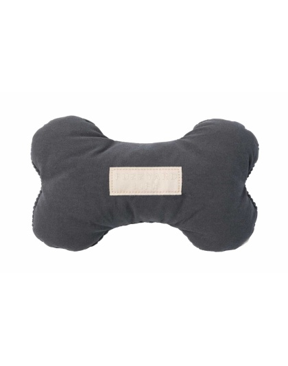 Slate Grey - FuzzYard Life Toy Bone  - S