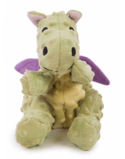 goDog Dragons Squeaky Plush Dog Toy  - Large