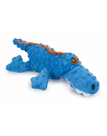 goDog Gators Squeaky Plush Dog Toy Large