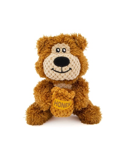 GURU Pet Company Loveys Bear Plush Dog Toy Medium