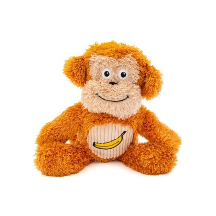 GURU Pet Company Soft Scents Monkey Plush Dog Toy Medium