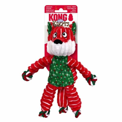 KONG Holiday Floppy Knots Fox Sm/Md