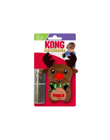 KONG Holiday Refillables Reindeer