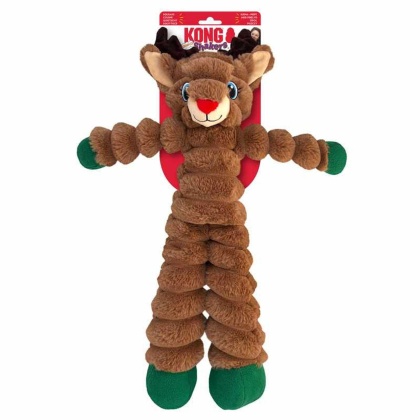 KONG Holiday Shakers(TM) Crumples Reindeer XL