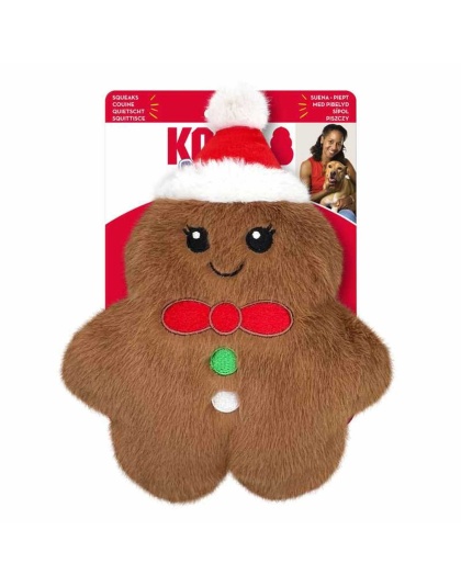 KONG Holiday Snuzzles Gingerbread Md