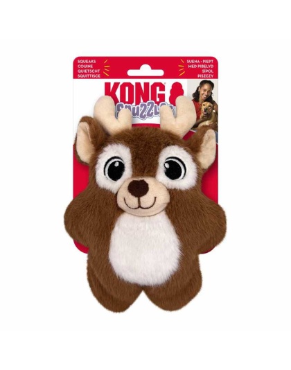 KONG Holiday Snuzzles Reindeer  - Sm