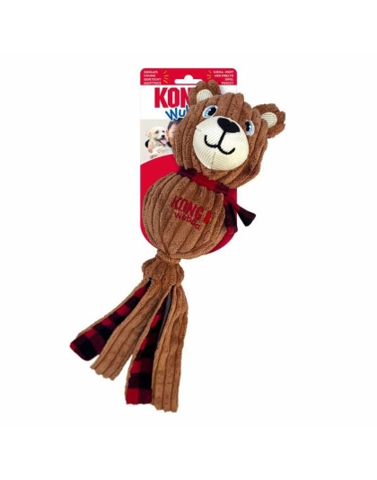 KONG Holiday Wubba(TM) Corduroy Bear Lg