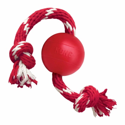 KONG(R) Ball w/Hole Dog Fetch Toy  - Small