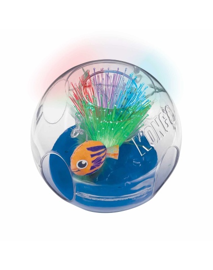 KONG(R) Bat-A-Bout Glow Aquarium Cat Toy