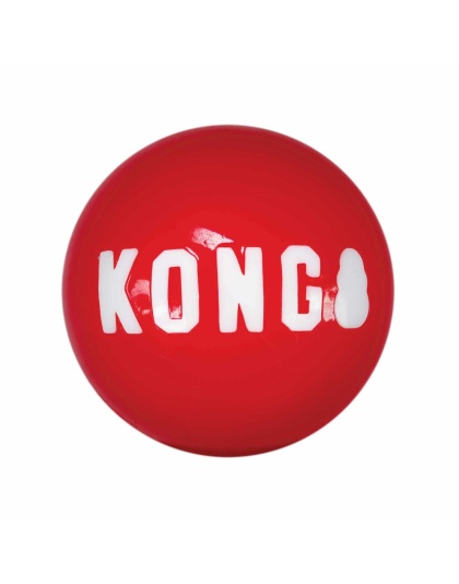 KONG(R) Signature Balls Dog Fetch Toy - Large 2pk