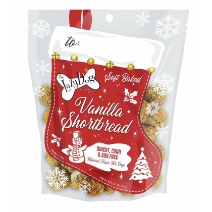 Lazy Dog Vanilla Shortbread Stocking