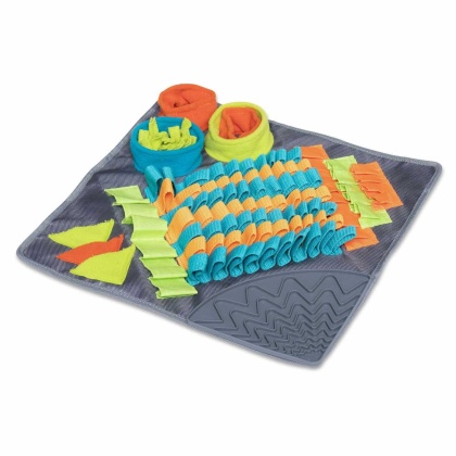 Messy Mutts Square Forage/Snuffle Mat 16" with Suction