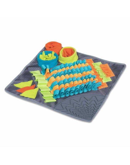 Messy Mutts Square Forage/Snuffle Mat 16" with Suction