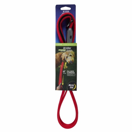 Blue LED - Nite Ize NiteDog Rechargeable LED Leash