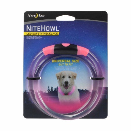 Tie Dye Pink - Nite Ize NiteHowl LED Safety Necklace