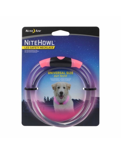 Tie Dye Pink - Nite Ize NiteHowl LED Safety Necklace