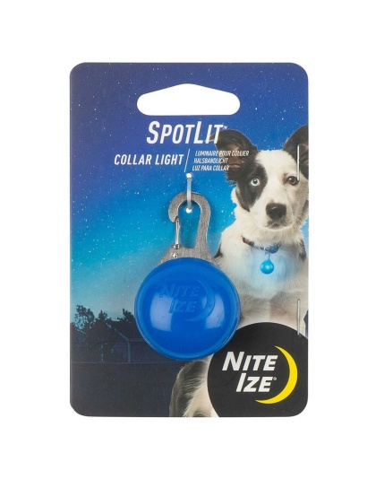 Blue - Nite Ize SpotLit Collar Light