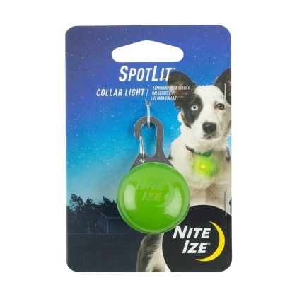 Lime - Nite Ize SpotLit Collar Light