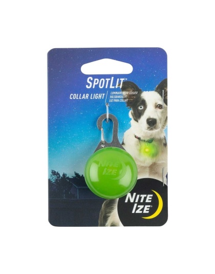 Lime - Nite Ize SpotLit Collar Light