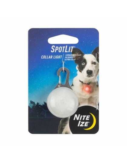 Red - Nite Ize SpotLit Collar Light