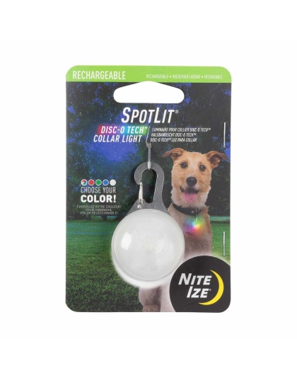 Nite Ize Spotlit Rechargeable Collar Light - Disc-O Tech