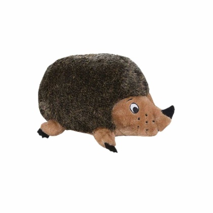 Brown - Outward Hound Hedgehogz Plush Dog Toy - Large